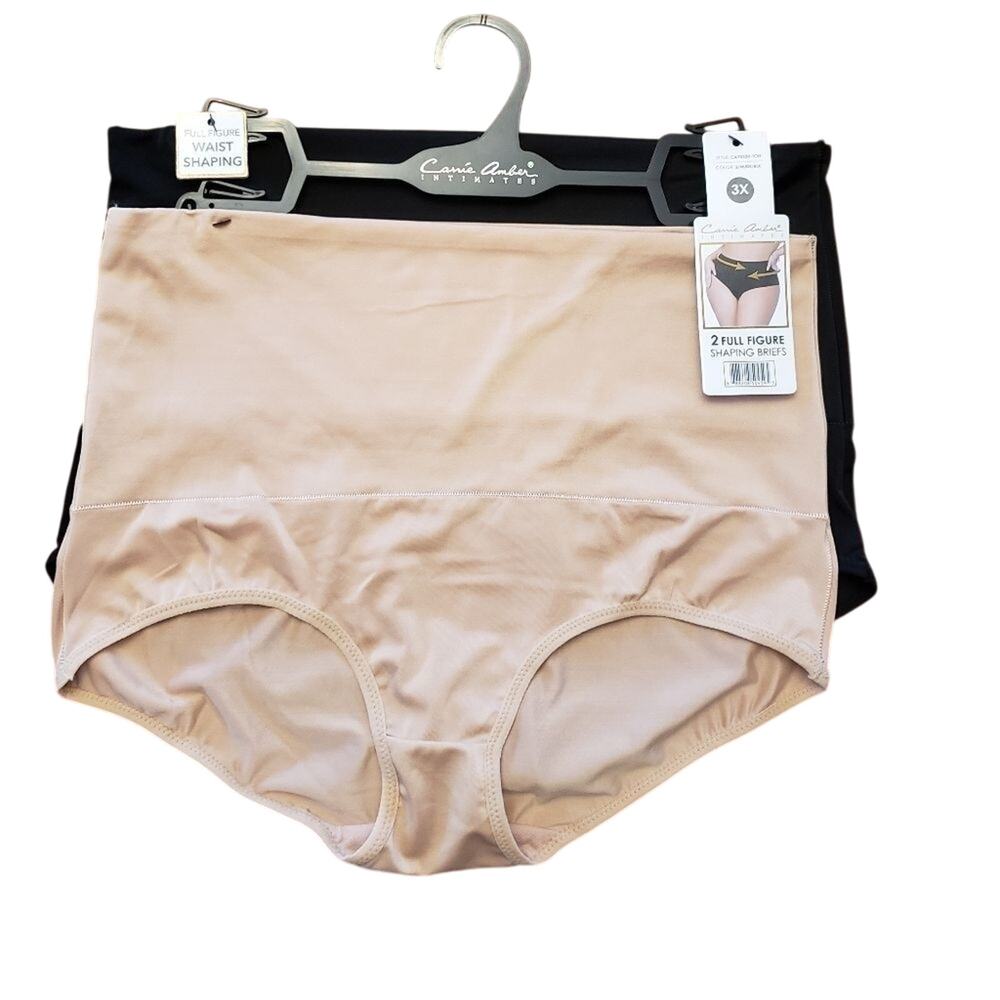 CARRIE Amber Intimates full figure‎ shaping brief 3X